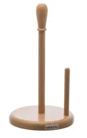 Wooden Paper Towel Holder, Dispenser - Polished - Labzio by Eisco Labs
