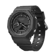 Casio G-Shock GA-2100-1A1 Alarm World Time Stopwatch Quartz 200M Mens Watch