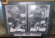 TMNT Leonardo Hunchback & Raphael The Wolfman Creature Double Feature Figure Set