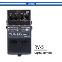 在飛比找PChome商店街優惠-【非凡樂器】BOSS RV-5 Digital Reverb