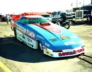 Roland Leong "Hawaiian Punch" Dodge Avenger NITRO Funny Car PHOTO!! #(103c)