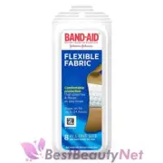 Johnson & Johnson Band Aid Flexible Fabric All One Size 8 Count