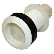 T-H Marine RFTH-2B-DP Recessed Flapper Scupper Drains Fits 1-1/2" Hose Boat New