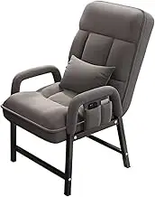 Classic Cloth Ergonomic Office Chair for Reception Office Meeting Conference and Waiting Room Side Office Home Desk Chair Desk Task Chair(Gray)