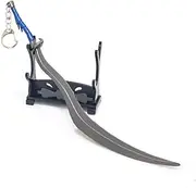 [HAMISH] Game ER Merch Bloodhound's Fang Keychain Weapon Keychain Toy Model Ornaments Pendant Game Accessories Props Creative Lightweight