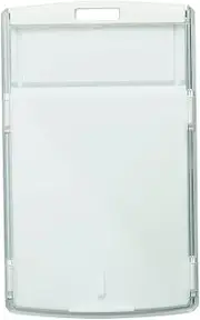 ソニック(Sonic) Sonic AL-9450-W Name Tag ID Card Hard Case, Vertical Type, Pack of 5, White