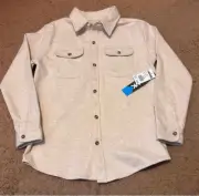 Tony Hawk Boy's Shirt Size M (10-12) NEW Oatmeal Heather Knit
