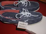 1 NEW PAIR EDDIE BAUER GREY AND PINK DECK OR BOAT SIZE 13 SHOES
