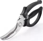 Kitchen Bone Scissor Heavy Duty Poultry Shears Spring Loaded for Cutting Chicken
