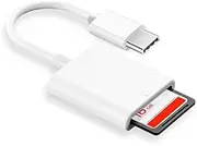 USB 3.1 Type C USB C to SD SDXC Card Reader Adapter Cable for MacBook Samsung S9 (SD Card to Type C)