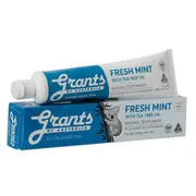 Grants Natural Toothpaste Fresh Mint With Tea Tree Oil 110g