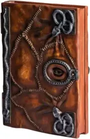 Book Spell Cosplay Prop Collection Box, Book Safe Money Hiding Box (Resin)