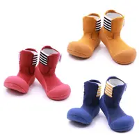 在飛比找蝦皮商城優惠-韓國 Attipas 快樂腳襪型學步鞋-文青系列(3色可選)