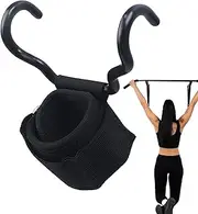 Heavy Duty Lifting Wrist Straps, Heavy Duty Horizontal Bar Assist Wrist Hook, Thickened Filling Design Indoor Fitness Tool for a Variety of Fitness Exercises