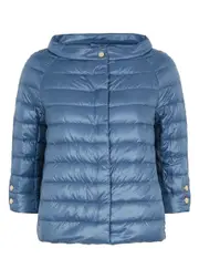 Herno Icon Blue Quilted Shell Jacket - 14 14