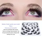 10 Pairs False Eyelashes Natural Looking Man Made Fiber Curling Thick Long F EMB