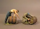 JOHN JENKINS SECOND WORLD WAR WW2 RAF-01F ROYAL AIR FORCE GROUND CREW BEER KEGS