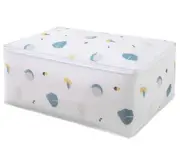 0103 2Pcs Household Quilt Clothing Storage Bag Dustproof Cotton Quilt Bag
