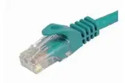 Hypertec RJ45 Cat6 5M 4 Pair PVC Unshielded Patch Lead Green