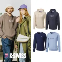 在飛比找momo購物網優惠-【K-SWISS】連帽圓領上衣 Hoodie/ Sweats