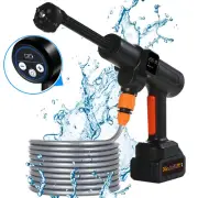 Cordless Power Washer Electric Pressure Washer with 15000mAh Rechargeable P8T8