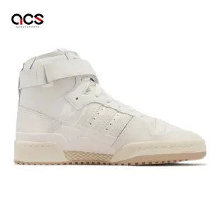 adidas 休閒鞋 Forum 84 HI 男鞋 女鞋 米白 奶茶 高筒 復古 三葉草 愛迪達 GW1905