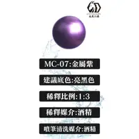 在飛比找蝦皮購物優惠-◆王城玩具◆ 九五二漆 水性金屬漆 MC-07 金屬紫 金屬