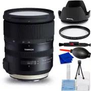 Tamron SP 24-70mm f/2.8 Di VC USD G2 Lens for Canon EF - 7PC Accessory Bundle