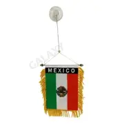 Mexico Flag Mini Banner / Mexico Flag / Double Sided Mini Mexico Car Window Flag