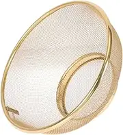 SEWOART Stainless Steel Mesh Strainer for Rice Washing Fine Mesh Colander Residue Screen