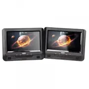 Laser 9 Dual Screen Portable DVD Player