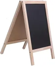 SHOWERORO 25 * 40cm Mini Tripod Easel Whiteboard Double-Sided Message Board for Bar Counter Children's Writing Board Random