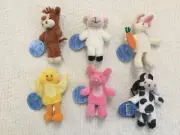 Starbucks Collector Set #9- Finger Puppet Series of 6 from Spring 2002 MWT