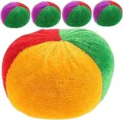 Generic 5PCS Mini Colorful Bean Bags Educational Sandbag Toss Game for Portable Outdoor Throwing Enhances Hand Eye Coordination and Fun Learning Activities