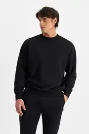 [Bonds] Bonds Men's Sweats Essentials Fleece Pullover in Black Size: 2XL 2XL Black