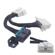 OBD2 16Pin Extension Cable 1 to 2 Spliter OBDII Connector Male to Female