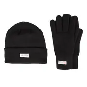 Mountain Warehouse Womens/Ladies Thinsulate Fleece Beanie & Gloves Set