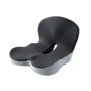 Ergonomic Seat Cushion for Office Chair Memory Foam for Tailbone Sciatica Back Pain Relief Washable Cover Non Slip Base Gift COL Gray