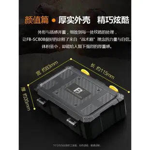 灃標相機電池儲存卡收納盒LP-E6電池盒SD內存卡保護盒CF卡盒整理盒佳能5D4單反80D尼康D850索尼A7m3通用fz100