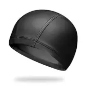 NA AnormalS Swim Cap Loose Fit 55-65cm Plain Unisex Black Japan