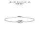 Daniel Wellington 手鍊 Classic Lumine Bracelet-星辰系列小雙環手鍊-三色任選(DW00400355)/ 簡約銀