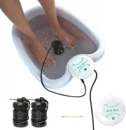 Lonic Foot Bath Detox Machine Upgrade Portable Ionic Foot Spa Bath with the Arra