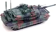 1/72 Scale Alloy US M1A2 TUSK II Abrams Main Battle Tank Model Armored Vehicle Model for Collection