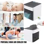 Mini Air Cooler Fan Air Conditioner Cooling Fan Humidifier Desk USB Fan Portable