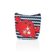 Thirty One Multicolor AF91 Crabby Claws Cool Zipper Snacker Tote Bag
