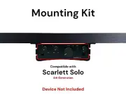 Desk Mount Kit for Focusrite Scarlett Solo (4th Gen) - Under Desk Mount Brackets