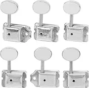 Vintage Guitar Tuning Pegs SemiClosed 6 Right Tuner Keys Musical Instrument Accessories for Guitar Players