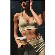 Sage Ultimate Cross Back Sports Bra, Sage Green