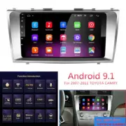 9" Android 9.1 Quad-core Car Setero GPS Head Unit 1+16G For 2007-11 Toyota Camry