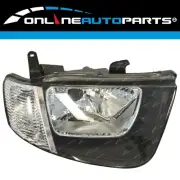 RH Headlight W/ Clear Flasher for Mitsubishi Triton ML GL GLX Ute 2006-2009 (for: Mitsubishi)